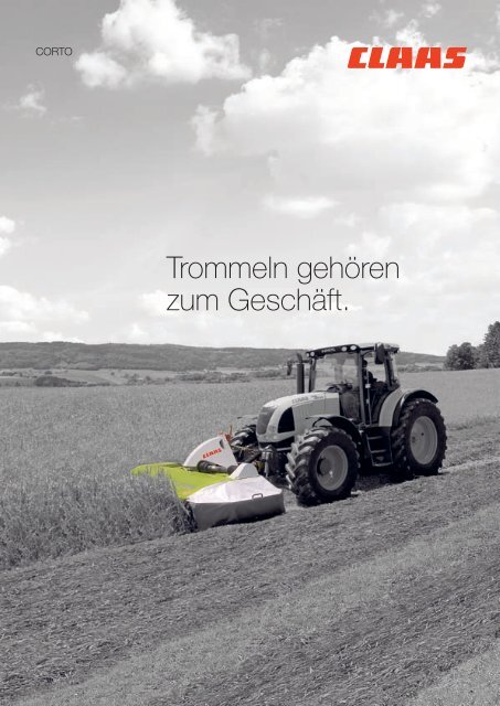 CLAAS CORTO Trommelmäher