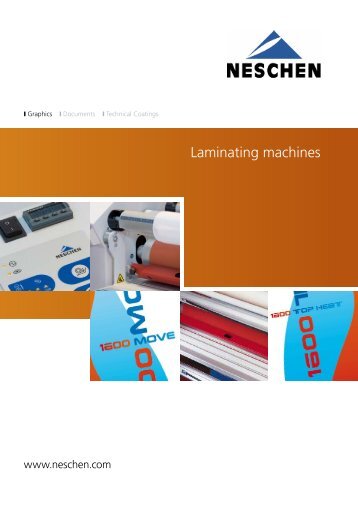 Laminating machines - Neschen