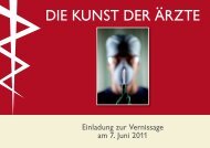 zur vernissage - Ärztebank