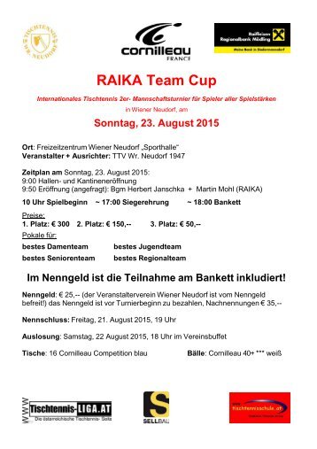 RAIKA Team Cup 2015