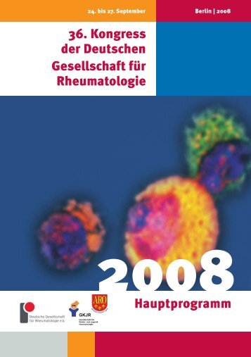 36. Kongress der Deutschen Gesellschaft für ... - Dgrh-Kongress