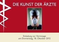 zur vernissage - Ärztebank