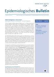 Epidemiologisches Bulletin 15 / 2007 - kinderkardiologie-bs.de