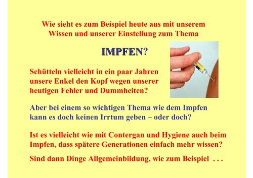 Impfen - Der runde Tisch Berlin