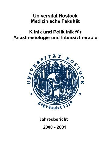 Regeldienst Bereitsschaftsdienst - Klinik und Poliklinik für ...