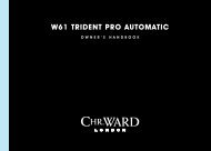 w61 trident PrO AUtOMAtiC - Christopher Ward