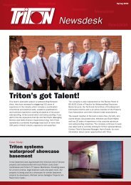 Newsdesk - Triton Chemicals