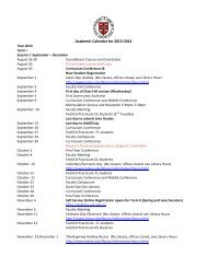 Academic Calendar for 2013-‐2014