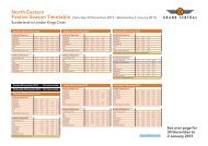 113035 GC NE Festive Timetable 2012 Download A4 - Grand Central