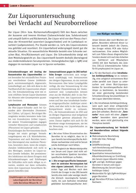 Borreliose Wissen - BORRELIOSE  und FSME BUND ...