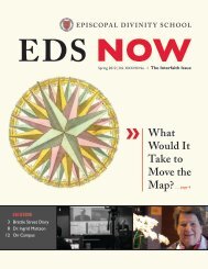 What Would It Take to Move the Map? - Episcopal Divinity School