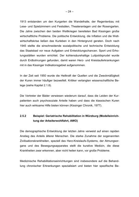 Unterschiede zwischen Kur und Rehabilitation in der Wahrnehmung ...