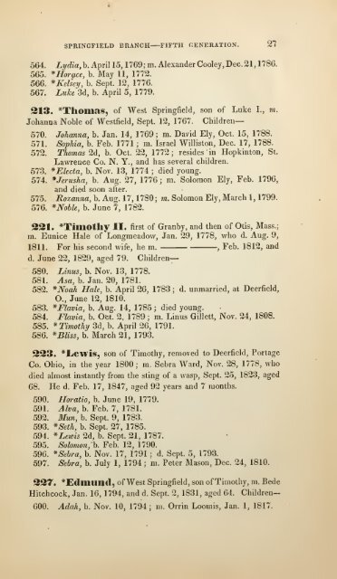 A genealogical register of the descendants in the ... - Stephen Haynes