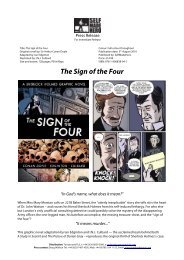 The Sign of the Four - SelfMadeHero