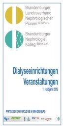 1. Halbjahr 2012 - beim BLNP eV und BBNK eV