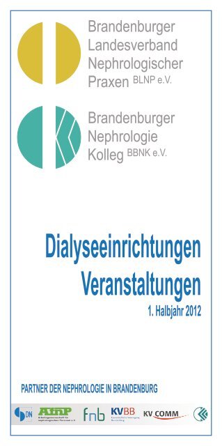 1. Halbjahr 2012 - beim BLNP eV und BBNK eV