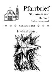 Pfarrbrief Weihnachten 2001 [1.7 MB]