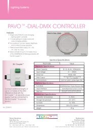 PAVO-DIAL-DMX Datasheet pg1 V... - ColorStars