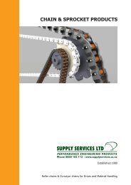 Chains and Sprockets - Supply Services