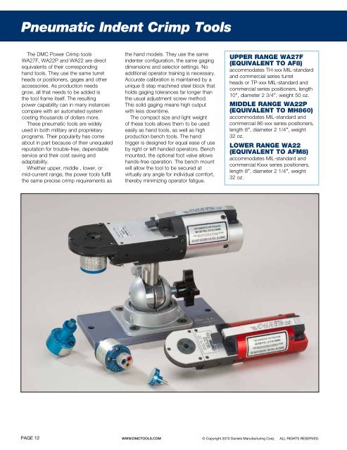 Tooling Guide for Aerospace Wiring Systems - Interstate Connecting ...