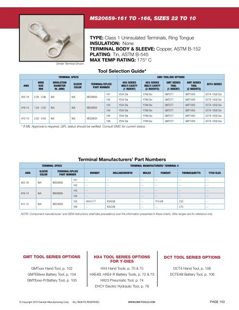 Tooling Guide for Aerospace Wiring Systems - Interstate Connecting ...