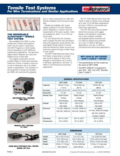 Tooling Guide for Aerospace Wiring Systems - Interstate Connecting ...