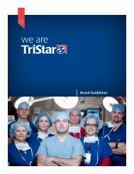 Brand Identity guide - TriStar Health