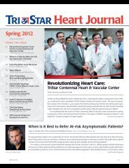 Spring 2012 - TriStar Health