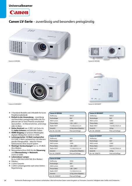 DataVision Katalog 2015/16