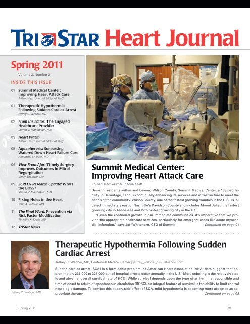 Spring 2011 - TriStar Health