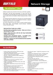 Datasheet Buffalo-TeraStation-Duo-en english - ARP