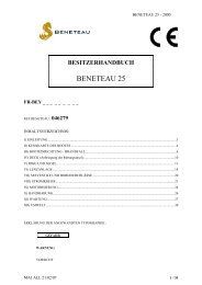 BENETEAU 25 - Platu25.de