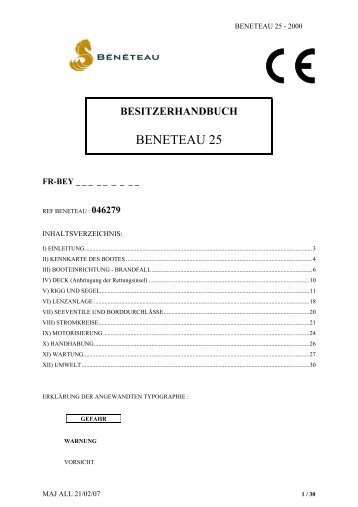 BENETEAU 25 - Platu25.de
