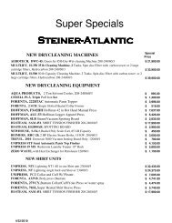 WEB FLYER - Steiner-Atlantic