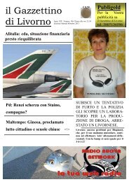 ilgazzettino 08102013 - il gazzettino di Livorno