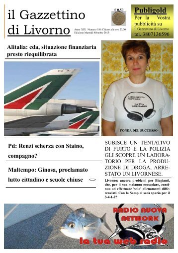 ilgazzettino 08102013 - il gazzettino di Livorno