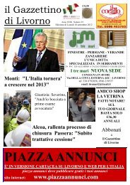 ilgazzettino 10092012 - il gazzettino di Livorno