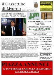 ilgazzettino 21012013 - il gazzettino di Livorno