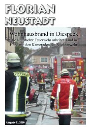 Florian Neustadt 01/2010 - Feuerwehr Neustadt an der Aisch