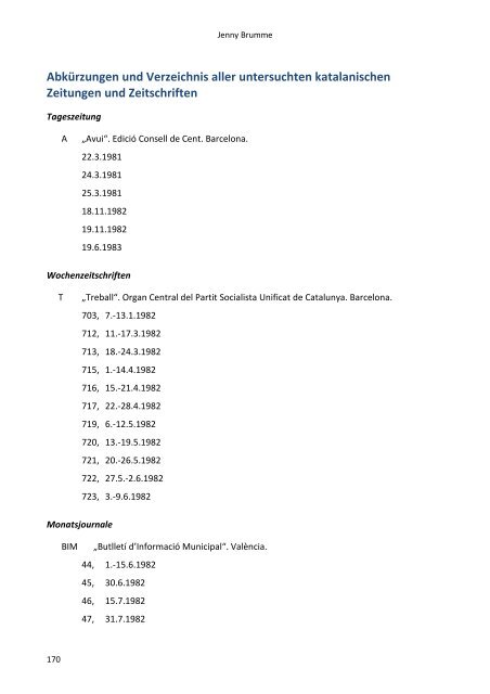 Der Prozess der „sprachlichen Normalisierung” des ... - Traces