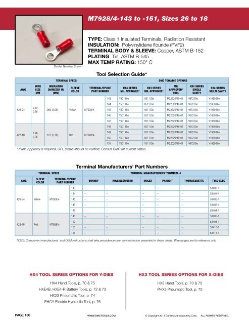 Daniels Tools Catalogs - Interstate Connecting Components