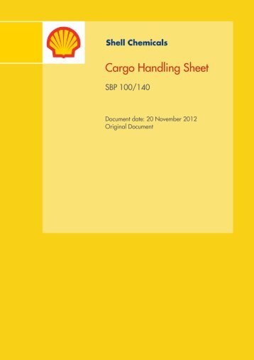 Marine Cargo Handling Sheet SBP 100/140