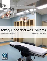 Safety Floor and Wall Systems - CFD Commercial Flooring