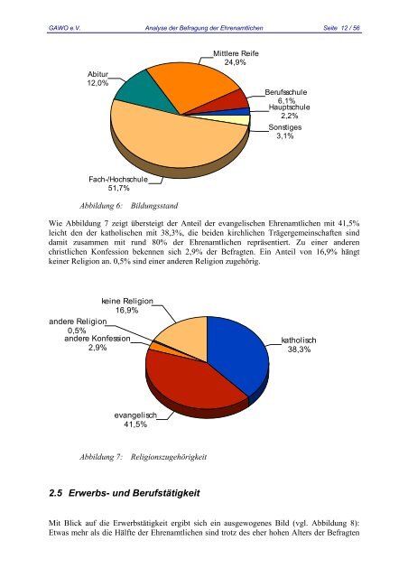 Engagement und Zufriedenheit bei den ... - Telefonseelsorge