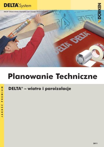 DELTA - wiatro- i paroizolacje