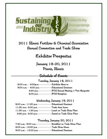 2011 Exhibitor Prospectus.PUB - Illinois Fertilizer and Chemical ...