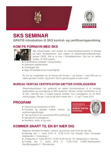 SKS SEMINAR - Bureau Veritas