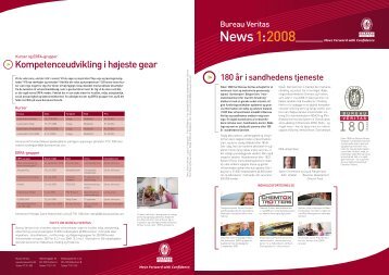 News 1:2008 - Bureau Veritas