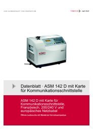 Datenblatt · ASM 142 D mit Karte für ... - Pfeiffer Vacuum