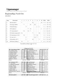 Regionallgaergebnisse 2. Runde 2012 2013 - Schachverein Lauf